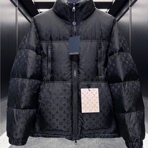 Louis Vuitton Dark Monogram Puffer Jacket